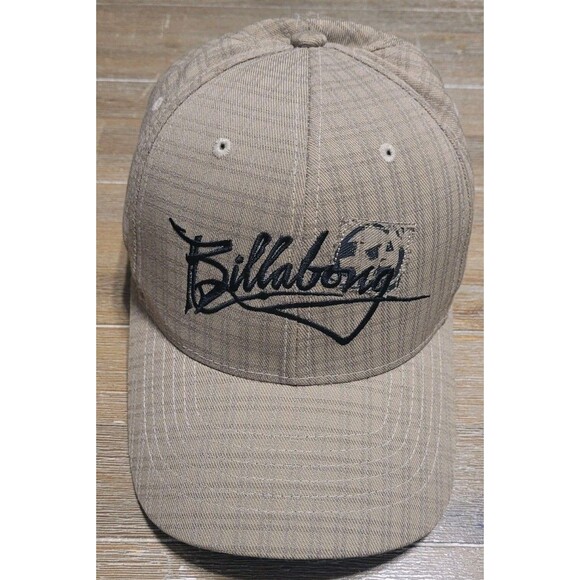 Vintage Billabong Hat Flexfit Mens Headwear Cap - Brown One Size Surfing Skating - Picture 1 of 7